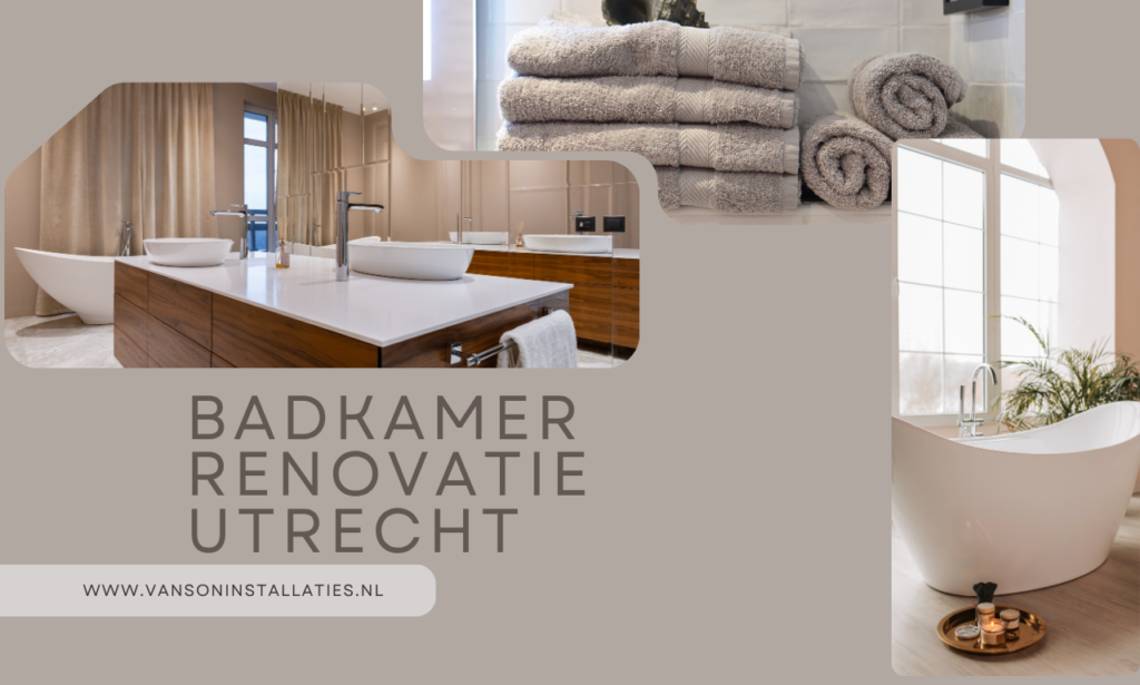 Badkamer renovatie Utrecht