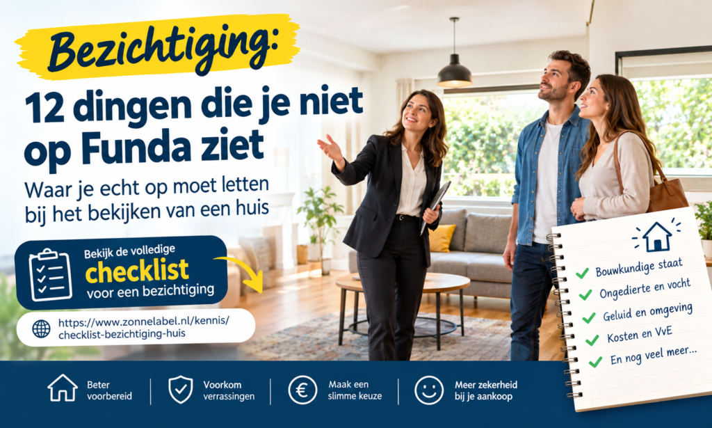 checklist voor een bezichtiging