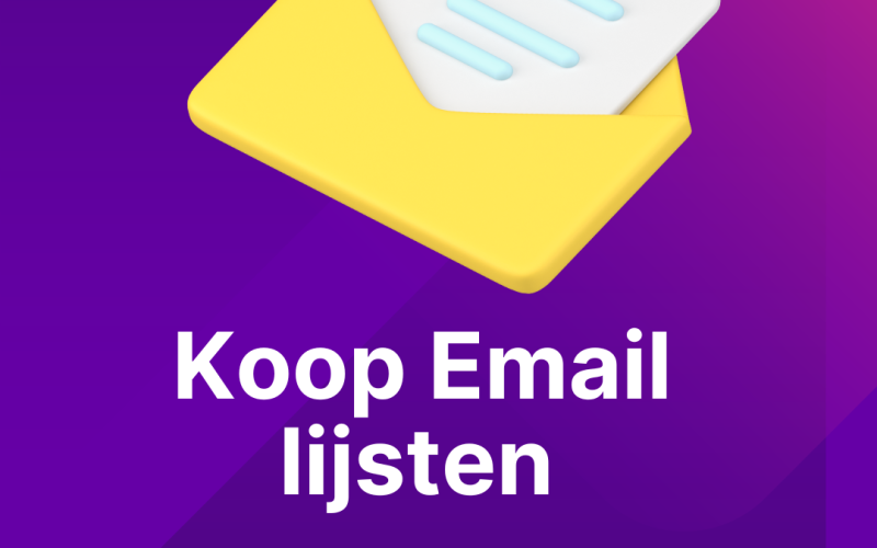 Koop Email lijsten