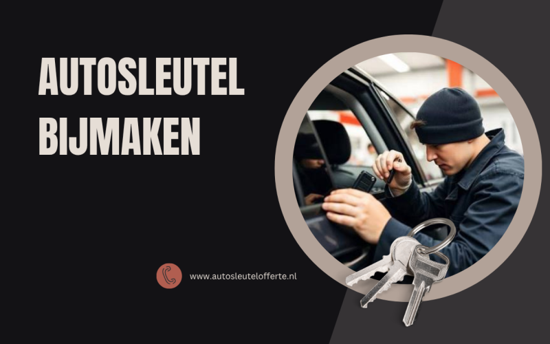 Autosleutel bijmaken: een slimme oplossing voor iedere automobilist