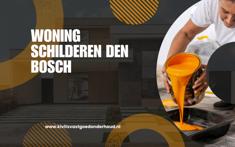 Woning schilderen Den Bosch: geef uw huis een frisse uitstraling en langdurige bescherming